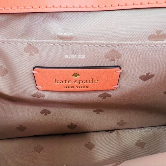 Kate Spade Melon Ball Pineapple Remi Flap Chain Crossbody Shoulder Bag - Picture 11 of 13